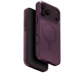 UNIQ Clario MagClick fialová pro iPhone 18 Pro Max a 17 Pro Max / Ochranný kryt / MagSafe nabíjení