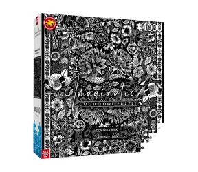 GOOD LOOT Puzzle Imagination: Dominika Wilk - Monochrome Eden / 1000 dílků / od 14 let