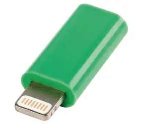 Valueline adaptér Lightning 8-pin - USB Micro-B zásuvka zelená / Adaptér