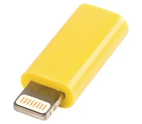Valueline adaptér Lightning na USB Micro-B žlutý / Adaptér