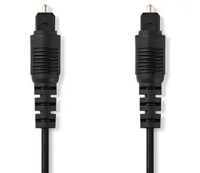 Valueline Toslink (M) - Toslink (M) černá / Optický audio kabel / 2 m