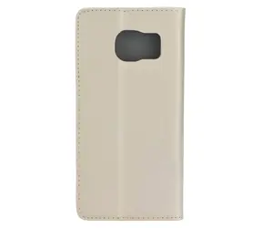 NoName Smart Magnet Book Samsung Galaxy M34 5G zlatá / Pouzdro / Flip / Magnetické zavírání