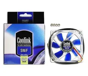 Coolink SWiF-801 Basic / Ventilátor / 80 mm / Super Silent