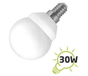Tipa LED žárovka / E14 / 4W / B50 / 230V / teplá bílá