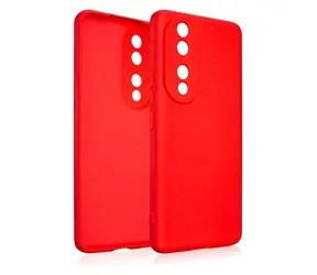 Beline Silicone Case červená / Silikonový kryt / Honor 90 / Bezdrátové nabíjení