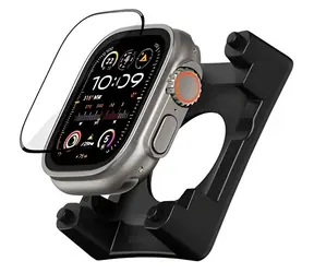 Tvrzené sklo 5D Flexible pro Apple Watch SE 40mm / Ochranné sklo / flexibilní / s aplikátorem