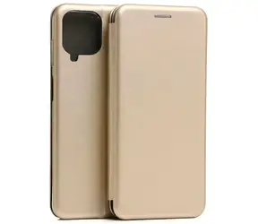 Beline Book Magnetic zlatá / Peněženkové pouzdro / Samsung Galaxy M33 5G / Flip / Magnetické