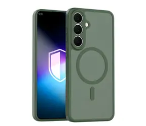 3mk Misty MagCase zelená / Zadní kryt / Samsung Galaxy S26 FE / MagSafe