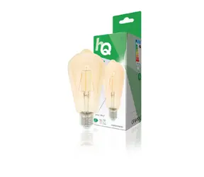 HQ LED žárovka retro s vláknem ST64 E27 / Žárovka / E27 / 4 W / 345 lm / 2700 K