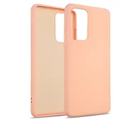 Beline Silicone Case rose gold / Kryt / Samsung Galaxy M11 / Silikonový / Bezdrátové nabíjení