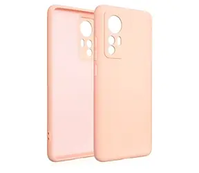 Beline Silicone Xiaomi 12 růžovozlatá / Kryt / Silikon / Bezdrátové nabíjení