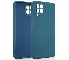 Beline Silicone Case Samsung M33 5G modrá / Pouzdro / Silikonové