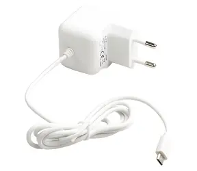 Valueline USB 230V nabíječka micro USB bílá / Nabíječka / 2,1 A / kabel 1 m