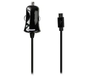 Valueline Autonabíječka černá / Micro USB / 2.1A / 1 m