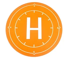 Přistávací plocha pro drony 50 cm / Přistávací plocha / pěnová hmota 3 mm / heliport design