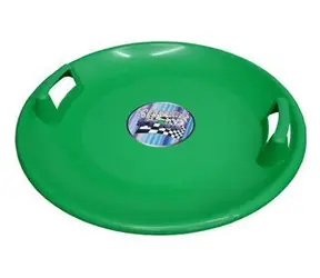 Acra Superstar zelená / Talíř na sníh / plast