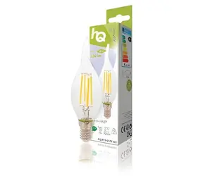 HQ LED žárovka retro s vláknem E14 / Žárovka / E14 / 4 W / 330 lm / 2700 K / stmívatelná