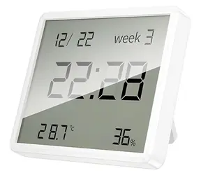 HOCO HX41 bílá / Meteostanice / S hodinami
