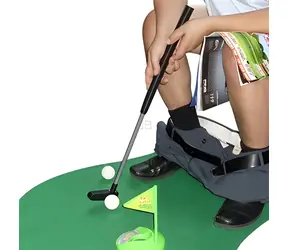 Golf na WC / Žertovný předmět