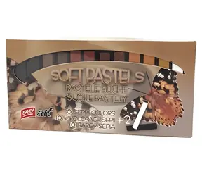 EasyArt Suchý pastel Sepie / Suchý pastel / 12 barev