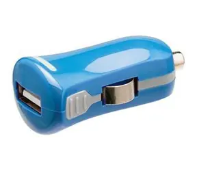 Valueline USB autonabíječka modrá / Autonabíječka / 12 V / USB A výstup