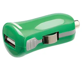 Valueline USB autonabíječka zelená / Autonabíječka / 12 V / USB A výstup