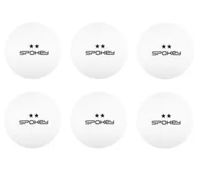 Spokey SKILLED bílá / Míčky na stolní tenis / 6 ks / 2*
