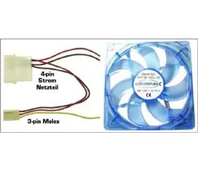 Silentmaxx SF-120/12 (S) / Ventilátor / 120 mm / 19 dB(A)