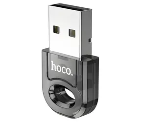 Hoco UA28 černá / Bluetooth adaptér / Bluetooth 5.1 / USB-A