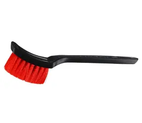 SIXTOL CAR DETAILING TIRE BRUSH 1 / Kartáč na čištění pneu, ráfků a motoru / 21,2 cm
