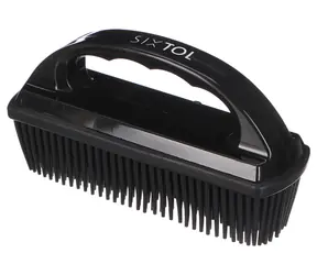 SIXTOL CAR PET BRUSH 1 / Kartáč na zvířecí chlupy / gumové štětiny / do auta a domácnosti