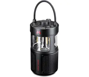 Midland ER Lantern / LED kempingová lucerna / IPX6 / Bluetooth reproduktor 20 W / powerbanka