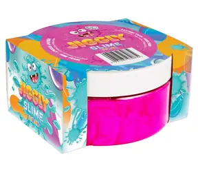 TUBAN Slime Jiggly perleťově růžový / Modelovací hmota / 200 g / od 6 let