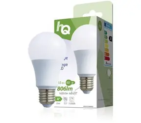 HQ LED žárovka A60 E27 / Žárovka / 9,5 W / 806 lm / 2700 K