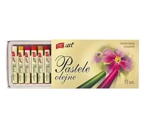 EASY Sada olejových pastelů COLOPRO / 12 barev