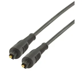 Valueline Toslink optický audio kabel černý / Optický audio kabel / 1 m