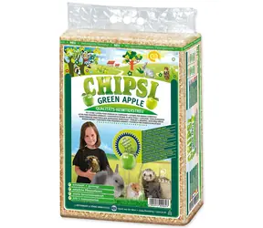 Chipsi Hoblinová podestýlka jablko / Podestýlka / 60 l / 3,2 kg