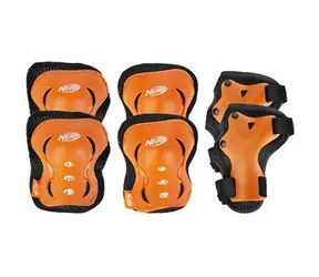 Spokey HASBRO ARMOR oranžová / Sada chráničů / dětské / 3 díly / vel. S