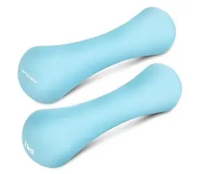 Spokey BONE / Sada neoprenových činek / 2x 1 kg