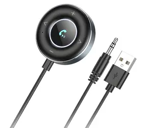Borofone BC58 černá / FM transmitter / Bluetooth / USB-A / Jack 3,5 mm