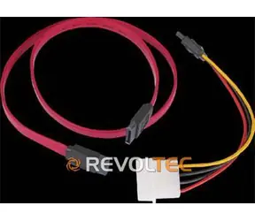 Revoltec SATA napájecí redukce 60 cm / Redukce