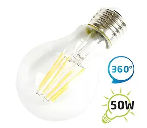 Tipa LED žárovka A60 retro E27 6W / Žárovka / teplá bílá