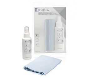 König TVSCK120 / Čisticí sada na obrazovky / 120 ml