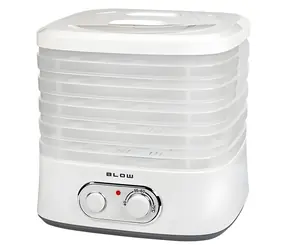 Blow 44-171 bílá / Sušička ovoce / 240 W / 5 pater / nastavitelná teplota 40-75 °C