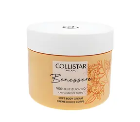 Collistar Benessere Neroli and Helichrysum Hedvábně jemný tělový krém 200 ml