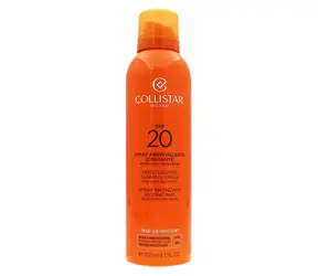 Collistar Moisturizing Tanning Spray Opalovací sprej SPF 20 200 ml