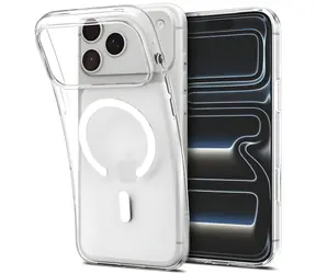 Spigen Liquid Crystal MagSafe clear white / Ochranný kryt / Apple iPhone 18 Pro Max/17 Pro Max / MagSafe
