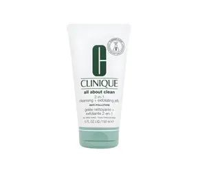 Clinique All About Clean 2-IN-1 Cleansing + Exfoliating Jelly Čisticí gel 150 ml