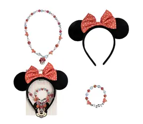 CERDÁ Sada šperků Minnie / 3 ks / náhrdelník, náramek, čelenka