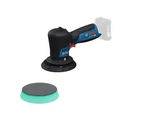 Bosch GPX 12V-125 Professional modrá/černá / Aku excentrická leštička / 12V / 125 mm / bez aku a nabíječky